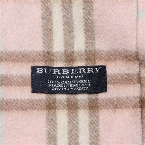 burberry scarf care label|vintage Burberry scarf label.